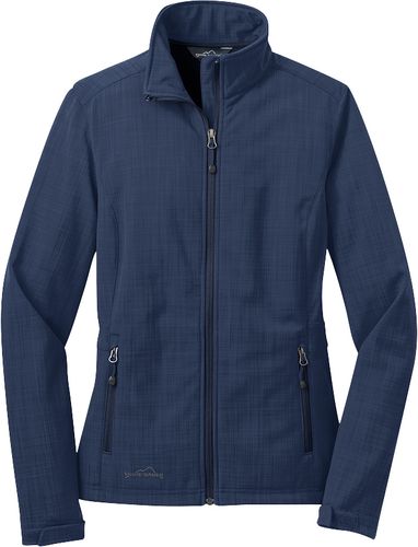 Eddie Bauer® Ladies Shaded Crosshatch Soft Shell Jacket image thumbnail