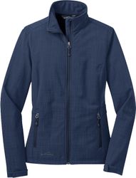 Image of Eddie Bauer® Ladies Shaded Crosshatch Soft Shell Jacket