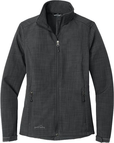 Eddie Bauer® Ladies Shaded Crosshatch Soft Shell Jacket image thumbnail