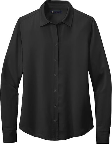 Brooks Brothers® Women’s Full-Button Satin Blouse image thumbnail