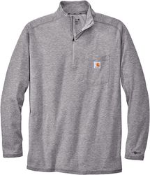 Image of Carhartt Force® 1/4-Zip Long Sleeve T-Shirt