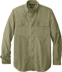 Image of Carhartt Force® Solid Long Sleeve Shirt