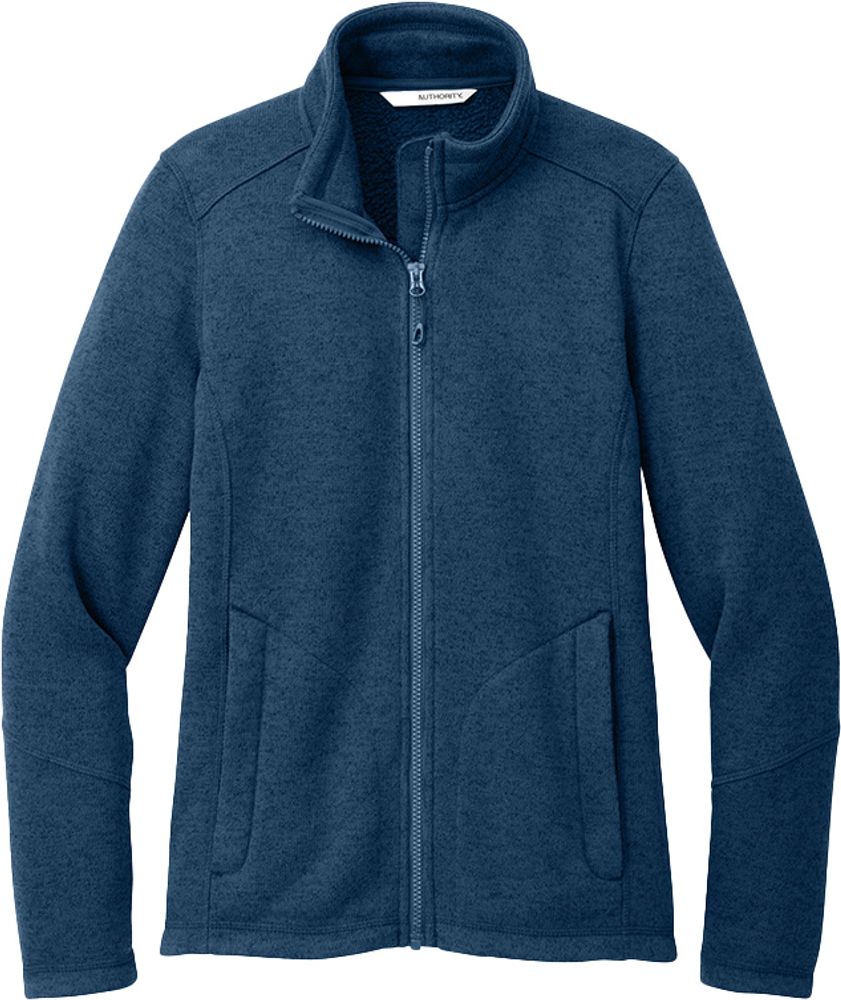 Port Authority® Ladies Arc Sweater Fleece Jacket primary image