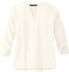 Image of Mercer+Mettle™ Women's Stretch Crepe 3/4-Sleeve Blouse