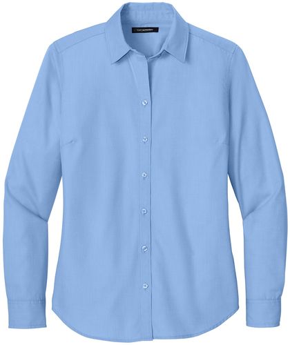 Port Authority® Women’s Long Sleeve Nailhead Easy Care Shirt image thumbnail