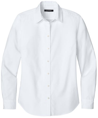 Port Authority® Women’s Long Sleeve Nailhead Easy Care Shirt image thumbnail