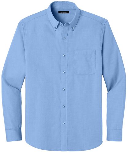 Port Authority® Long Sleeve Nailhead Easy Care Shirt image thumbnail