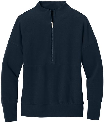 Mercer+Mettle® Women’s Linear Texture 1/4-Zip image thumbnail