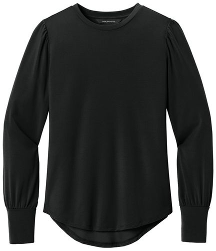Mercer+Mettle® Women’s Stretch Jersey Long Sleeve Blouson Top image thumbnail
