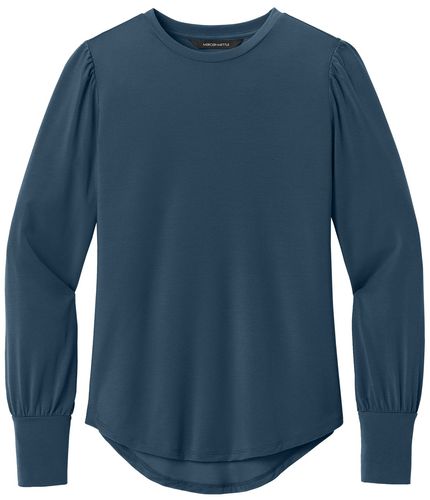 Mercer+Mettle® Women’s Stretch Jersey Long Sleeve Blouson Top image thumbnail