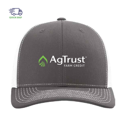 Image of Richardson #112 Trucker Cap - Charcoal/White (STOCK)