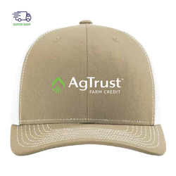 Image of Richardson #112 Trucker Cap - Khaki/White (STOCK)