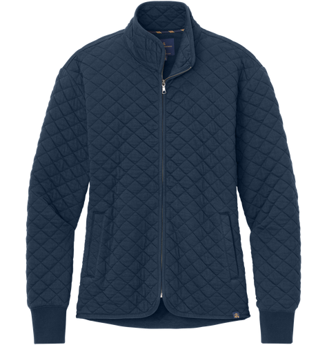 Brooks Brothers Women's Diamond Quilt Full-Zip image thumbnail