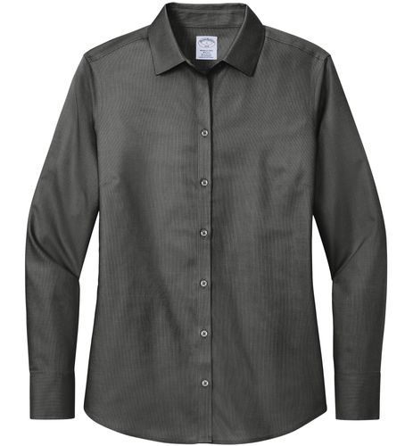 Brooks Brothers Women's Wrinkle-Free Stretch Nailhead Shirt image thumbnail