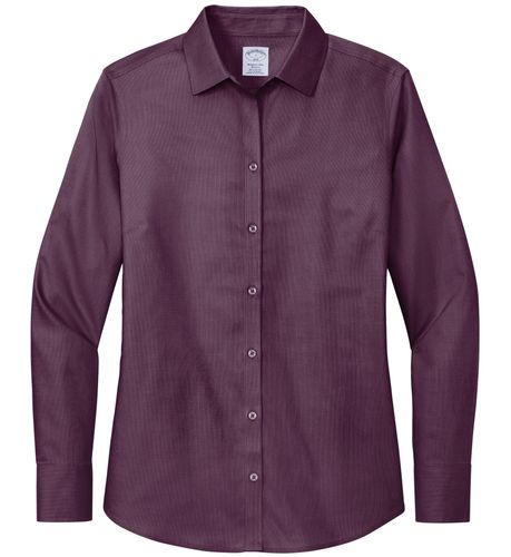 Brooks Brothers Women's Wrinkle-Free Stretch Nailhead Shirt image thumbnail