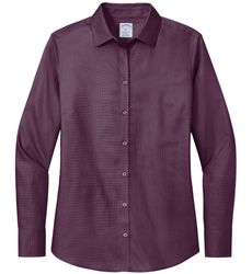 Image of Brooks Brothers Women's Wrinkle-Free Stretch Nailhead Shirt