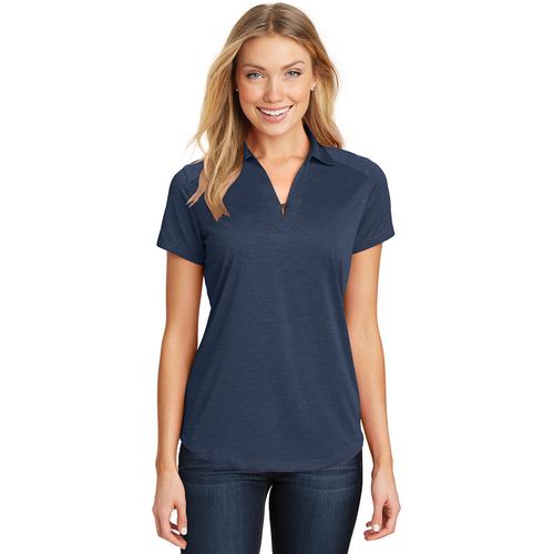 Ladies Digi Heather Performance Polo image thumbnail