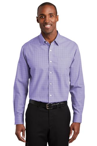 RedHouse Windowpane Plaid Non-Iron Shirt image thumbnail