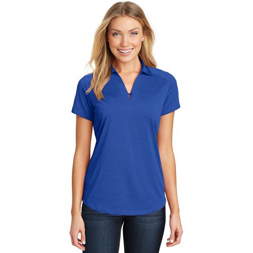 Ladies Digi Heather Performance Polo image thumbnail