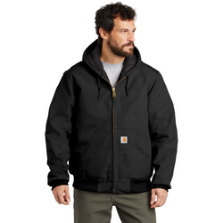 Image of Carhartt Quilted-Flannel-Lined Duck Active Jacket