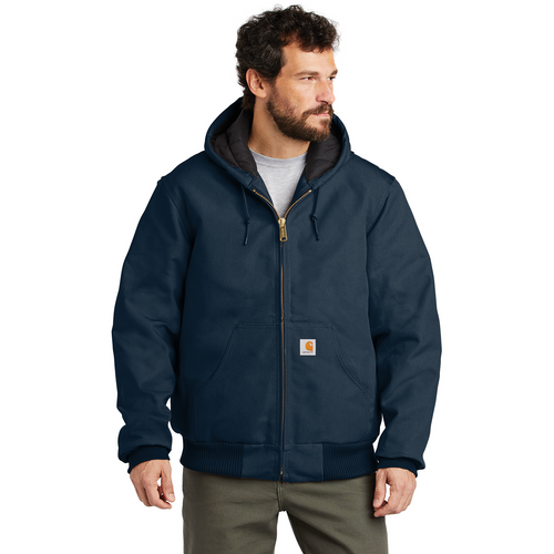 Carhartt Quilted-Flannel-Lined Duck Active Jacket image thumbnail