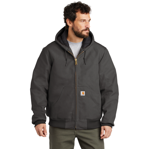 Carhartt Quilted-Flannel-Lined Duck Active Jacket image thumbnail