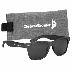 Image of Malibu Sunglasses with Heathered Pouch