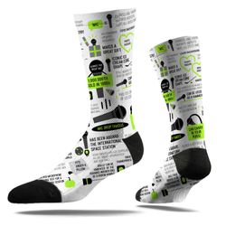 Image of SIAS45 Custom Dye Sublimation Dress Sock