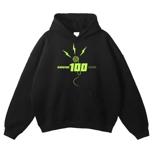 SIS73 Microphone Logo Hoodie image thumbnail