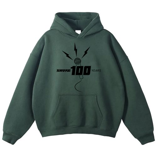 SIS73 Microphone Logo Hoodie image thumbnail
