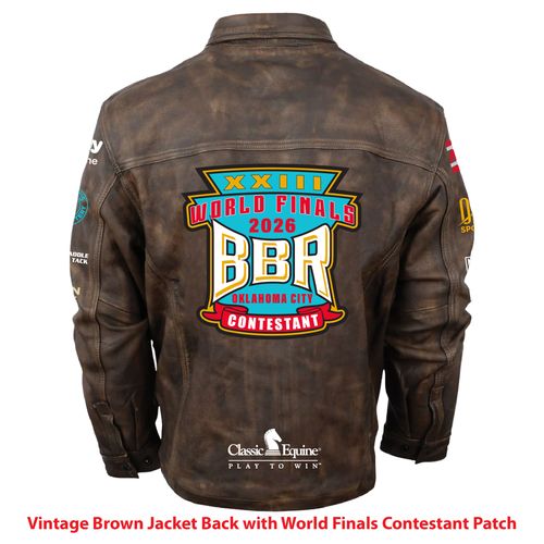 2026 BBR World Finals Ladies Leather Jacket image thumbnail