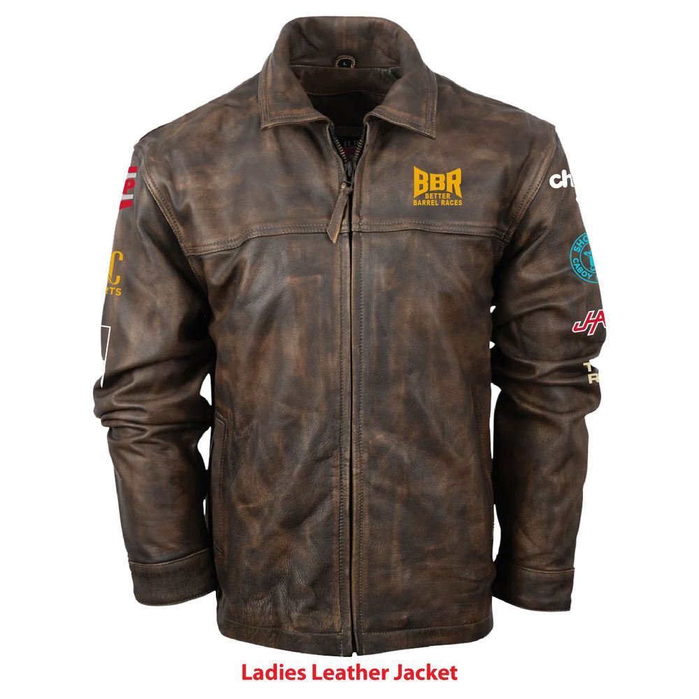 2026 BBR World Finals Ladies Leather Jacket primary image