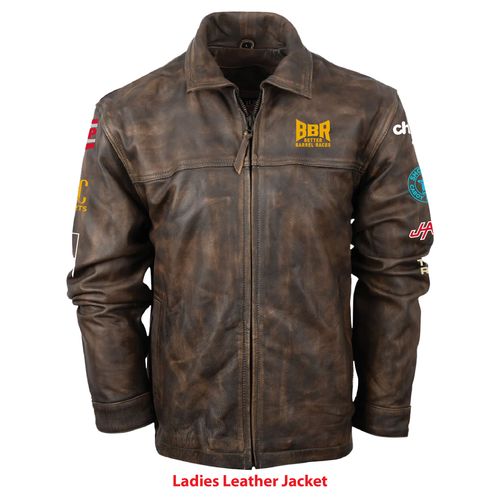 2026 BBR World Finals Ladies Leather Jacket image thumbnail