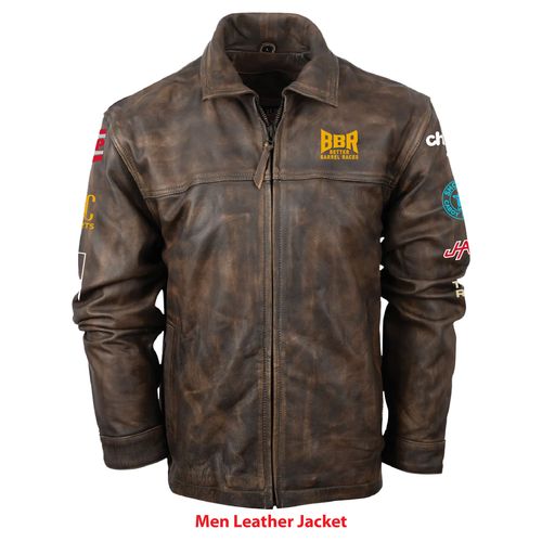 2026 BBR World Finals Men's Leather Jacket image thumbnail