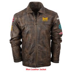 Image of 2026 BBR World Finals Men's Leather Jacket