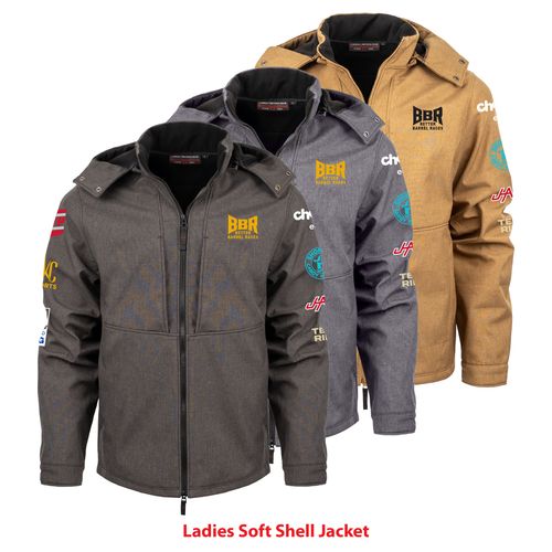 2026 BBR World Finals Ladies Holston Soft Shell Jacket image thumbnail