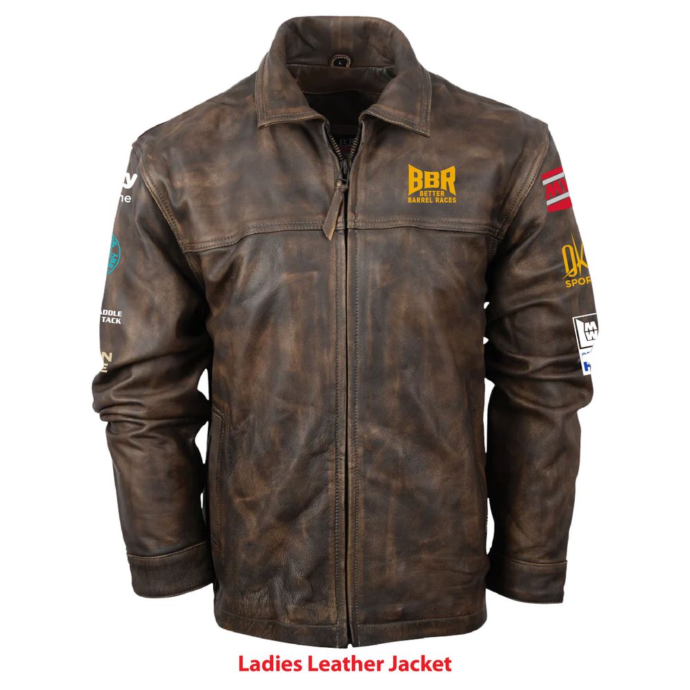 2026 BBR World Finals Ladies Leather Jacket primary image