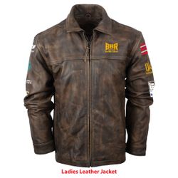 Image of 2026 BBR World Finals Ladies Leather Jacket