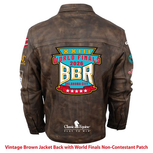 2026 BBR World Finals Ladies Leather Jacket image thumbnail