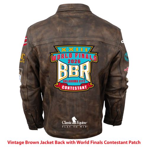2026 BBR World Finals Men's Leather Jacket image thumbnail