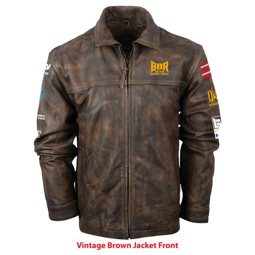 2026 BBR World Finals Men's Leather Jacket image thumbnail
