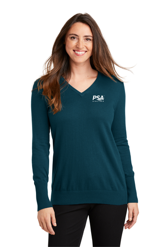 Port Authority Ladies V-Neck Sweater image thumbnail