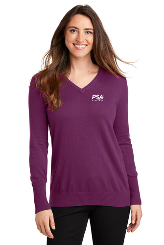 Port Authority Ladies V-Neck Sweater image thumbnail