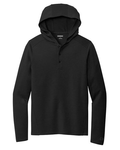 Men's OGIO Lumosity Hooded Henley image thumbnail