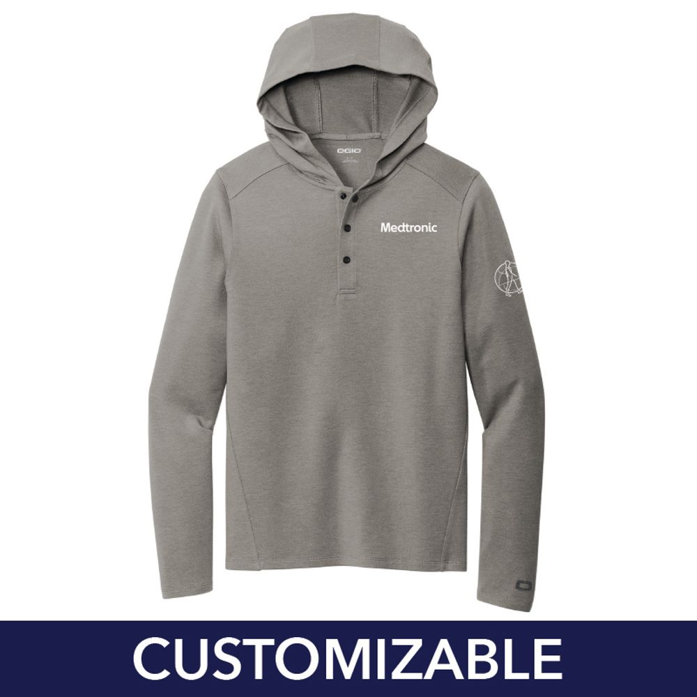 Men's OGIO Lumosity Hooded Henley primary image