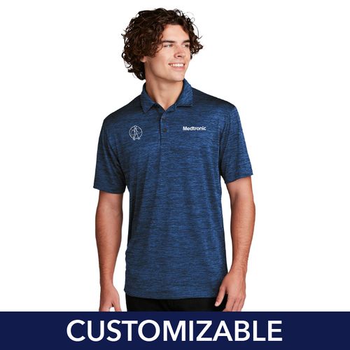 Men's Electrified Heather Polo  image thumbnail