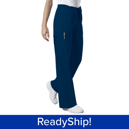 Unisex Cherokee Core Stretch Navy Scrub Pant image thumbnail