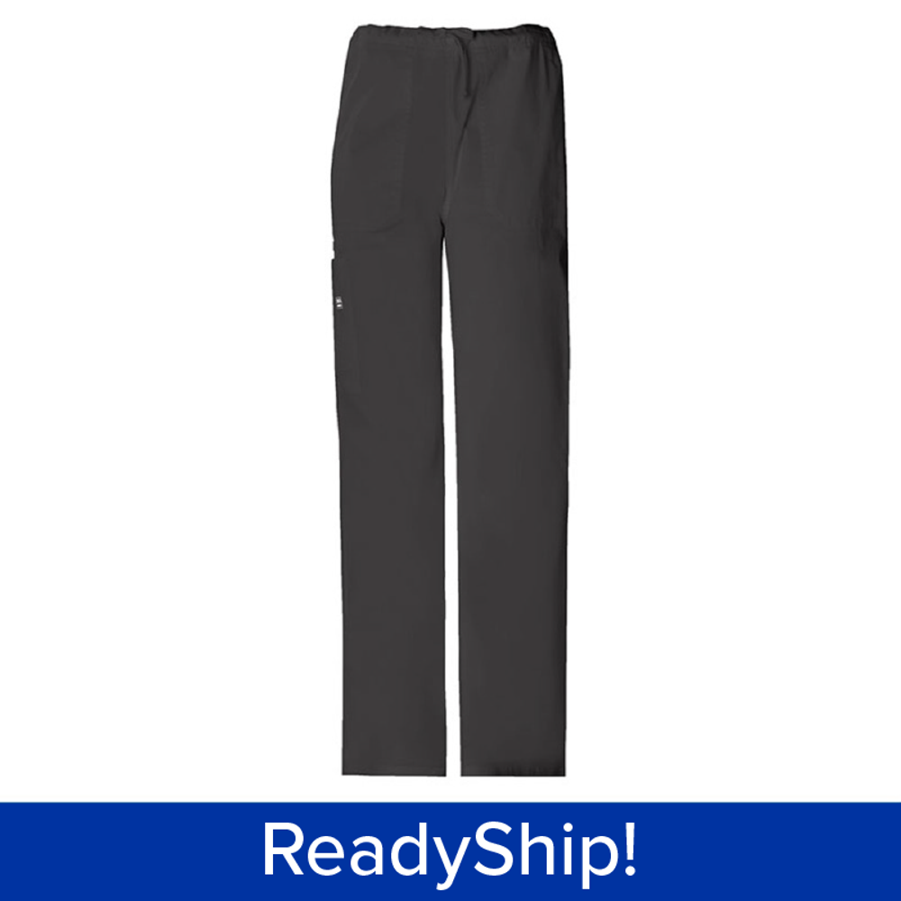 Unisex Cherokee Core Stretch Black Scrub Pant primary image