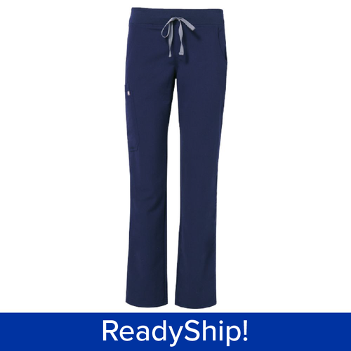 Women's FIGS Navy Cargo Scrub Pants image thumbnail