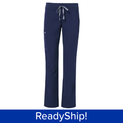 Image of Women's FIGS Navy Cargo Scrub Pants